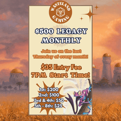 Monthly Legacy - Tournament Entry